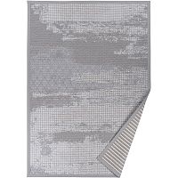 Sivý vzorovaný obojstranný koberec Narma Nehatu, 160 x 230 cm