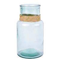 Sklenená váza z recyklovaného skla Ego Dekor Noa, 3 l