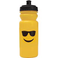 Športová fľaša na vodu Bergner Emoticon Sunglasses, 600 ml