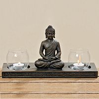 Stojan na sviečky Boltze Buddha