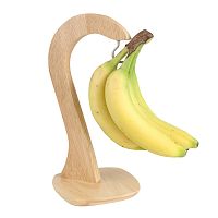 Stojanček na banány z dreva kaučukovníka T & G Woodware Scimitar