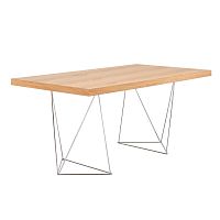 Svetlohnedý stôl TemaHome Multi, 180 cm