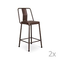 Tmavohnedá barová stolička Design Twist Magoye