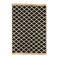 Tmavomodrý koberec s béžovým vzorom Ya Rugs Tan, 80 × 150 cm