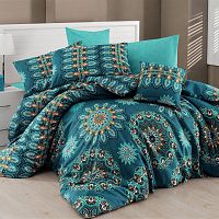 Tyrkysové obliečky s plachtou Hula Turquoise, 200 × 220 cm