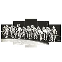 Viacdielny obraz Black&White Clones