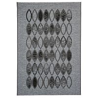 Vysokoodolný koberec Webtappeti Ethnic Grey, 160 x 230 cm