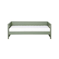 Zelená posteľ/sofa De Eekhoorn Nikki, 200 x 100 cm