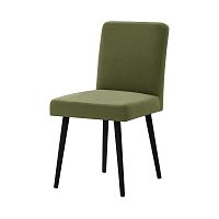 Zelená stolička s čiernymi nohami Ted Lapidus Maison Fragrance
