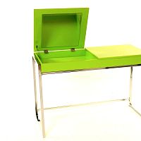 Zelený detský písací stôl SOB Schmink