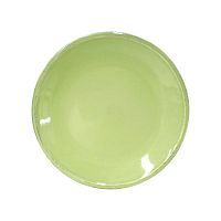 Zelený kameninový dezertný tanier Costa Nova Friso, ⌀ 22 cm