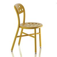 Žltá stolička Magis Pipe