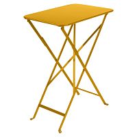 Žltý záhradný stolík Fermob Bistro, 37 x 57 cm