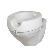 Zvýšené WC sedadlo pre seniorov Wenko Secura, 44 x 41,5 cm