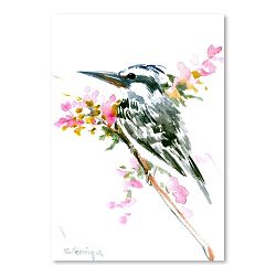 Autorský plagát Kingfisher od Surena Nersisyana, 42 x 30 cm