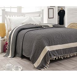 Bavlnená prikrývka cez posteľ Hasir, 200 × 240 cm