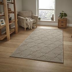 Béžový koberec Think Rugs Hong Kong, 120 × 170 cm