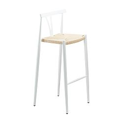 Biela barová stolička DAN-FORM Denmark Alfa