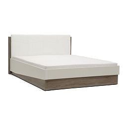 Biela dvojlôžková posteľ Mazzini Beds Dodo, 140 × 200 cm