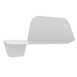 Biela nástenná polica MEME Design Flap, dĺžka 60 cm