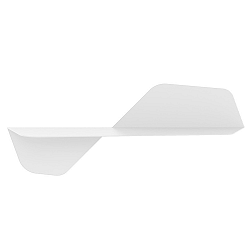Biela nástenná polica MEME Design Flap, dĺžka 80 cm