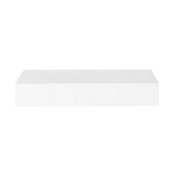 Biela nástenná polička Intertrade Shelvy, dĺžka 23,5 cm