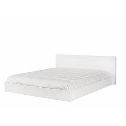 Biela posteľ TemaHome Float, 160 x 200 cm
