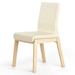 Biela stolička z dubového dreva Absynth Kyla
