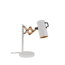 Biela stolová lampa Zuiver Flex