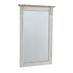 Biele nástenné zrkadlo Geese, 50 × 86 cm