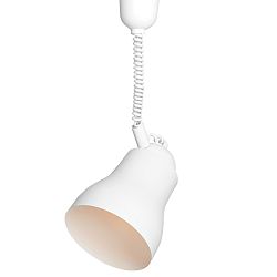 Biele závesné svetlo Custom Form Globo