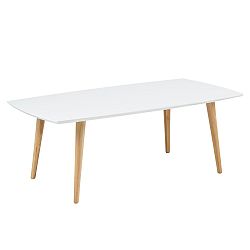 Biely konferenčný stolík Actona Elise, 116 × 42 cm