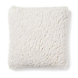 Biely vankúš La Forma Cora, 45 × 45 cm