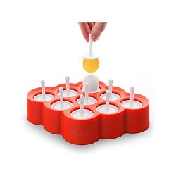 Červená forma na 9 malých nanukov Zoku Mini Pop