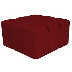 Červená podnožka Mazzini Sofas Lotus
