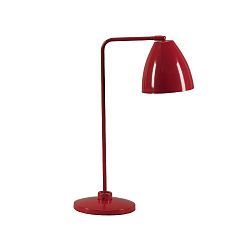 Červená stolová lampa Design Twist Cervasca