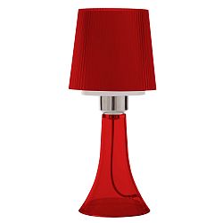 Červená stolová lampa Mauro Ferretti Paralume