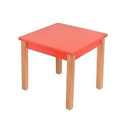 Červený detský stolík Mobi furniture Mario