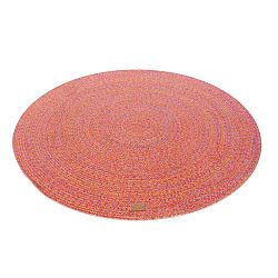 Červený okrúhly koberec Hawke&Thorn Parker