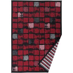 Červený vzorovaný obojstranný koberec Narma Telise, 140 x 200 cm