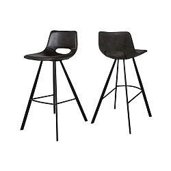 Čierna barová stolička Canett Coronas, výška 98 cm
