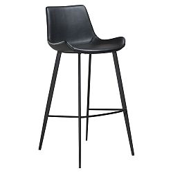 Čierna barová stolička DAN–FORM Hype
