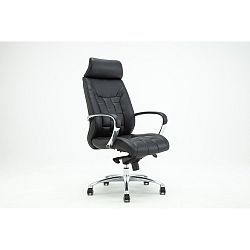 Čierna otočná kancelárska stolička RGE Comfort
