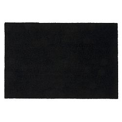 Čierna rohožka Tica Copenhagen Unicolor, 60 x 90 cm