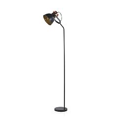 Čierna stojacia lampa Geese, výška 1,5 m