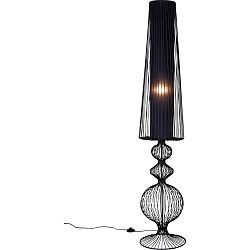 Čierna stojacia lampa Kare Design Swing