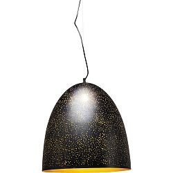 Čierne stropné svietidlo Kare Design Firmamento Egg