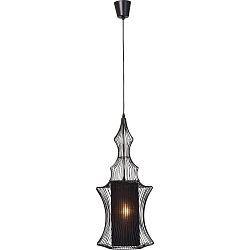 Čierne stropné svietidlo Kare Design Swing Zylinder