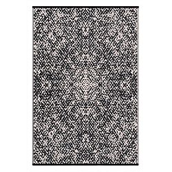 Čierno-béžový obojstranný vonkajší koberec Green Decore Gatra, 120 × 180 cm