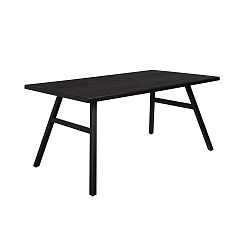 Čierny stôl Zuiver Seth, 180 x 90 cm